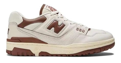 new balance 550 brown and white